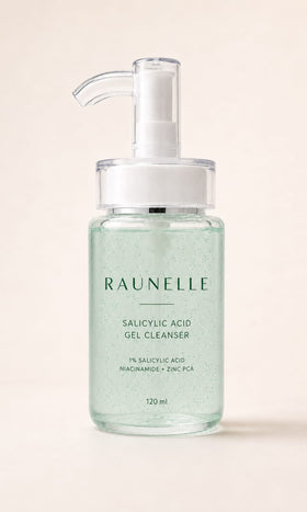 Raunelle 1% Salicylic Acid Gel Cleanser — 120 ml